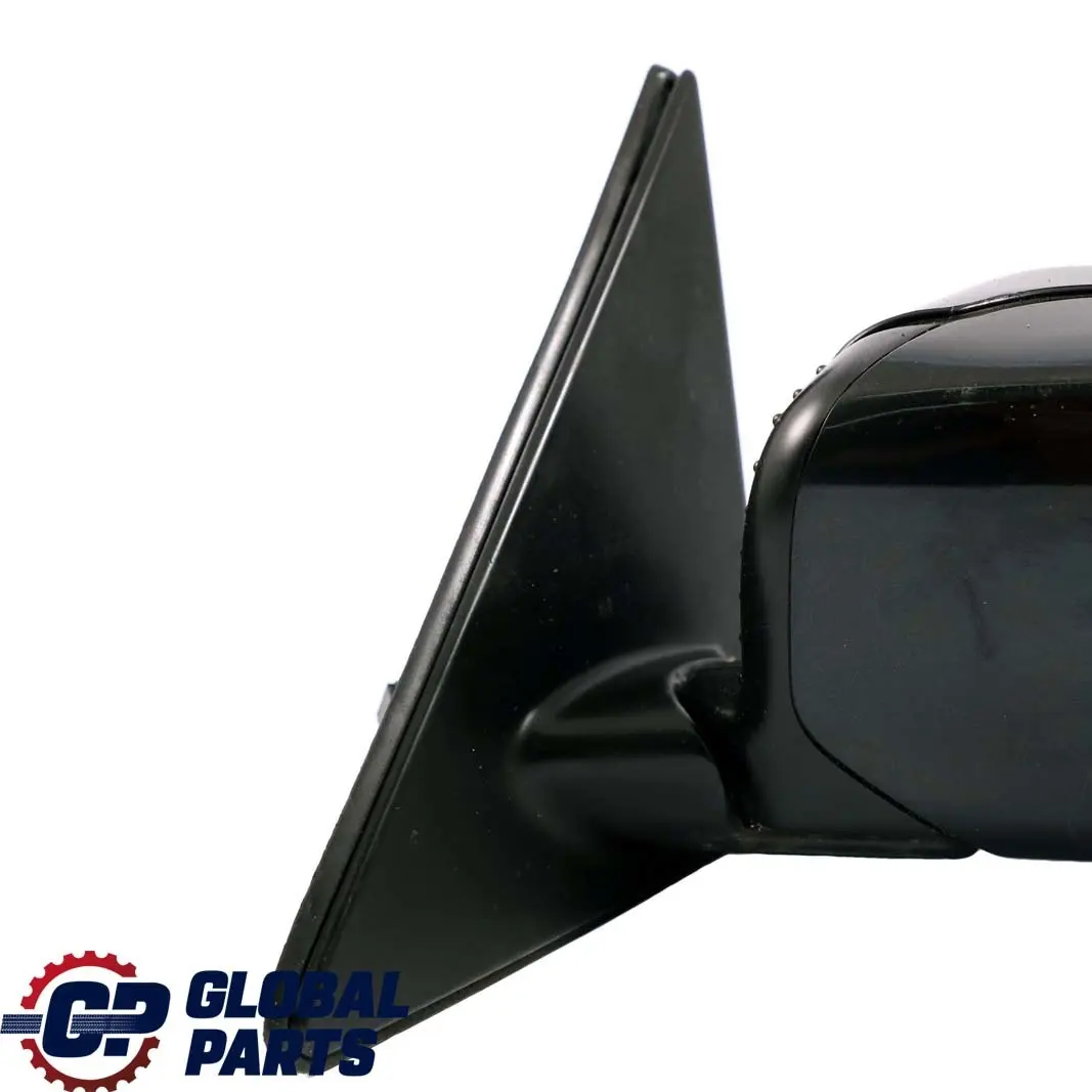 BMW 3 Series E36 Heated Left Wing Mirror N/S Cosmosschwarz Cosmos Black 303