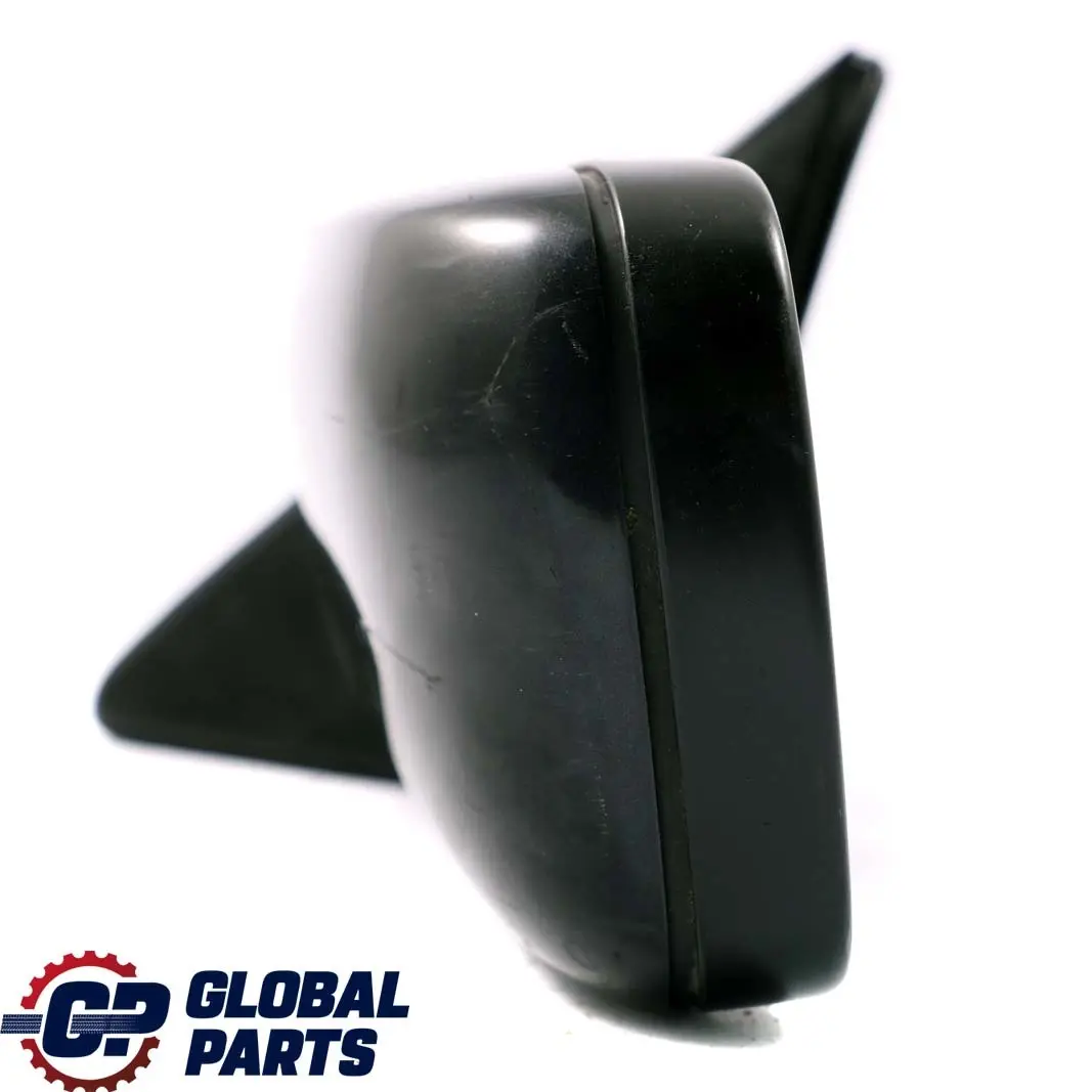 BMW 3 Series E36 Heated Left Wing Mirror N/S Cosmosschwarz Cosmos Black 303