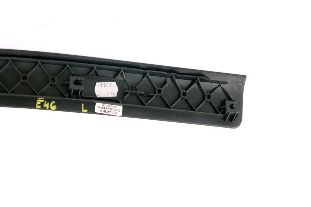 BMW 3 Series E46 Decorative Strip Trim Dashboard Left N/S Graphite Matt 8214669