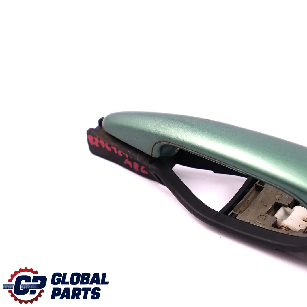 BMW 3 E46 Saloon Outside Door Handle Rear Left N/S Meergruen Sea Green 393