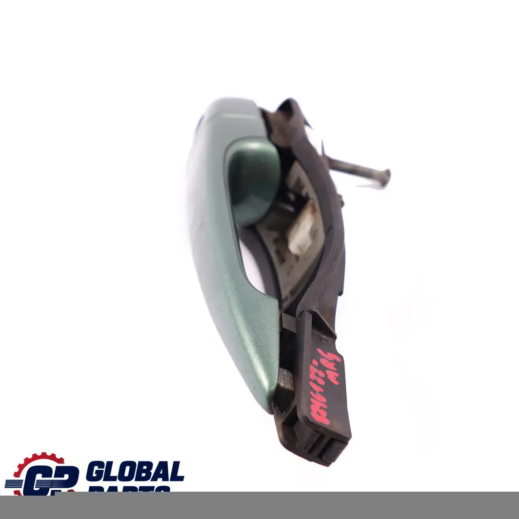 BMW 3 E46 Saloon Outside Door Handle Front Right O/S Meergruen Sea Green 393