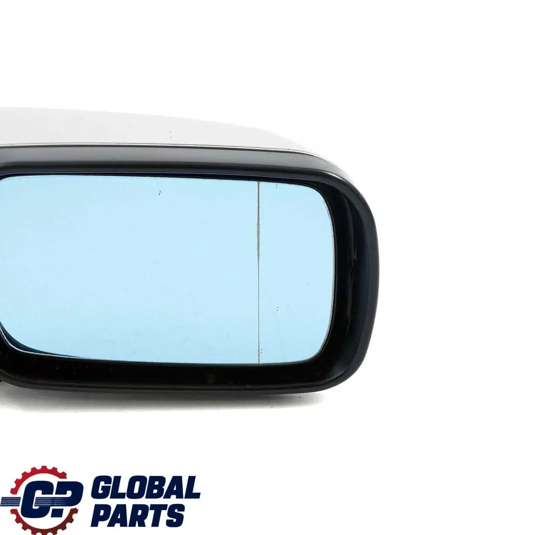 BMW 3 Series E46 Heated Outside Right O/S Wing Mirror Titansilber Silver 354