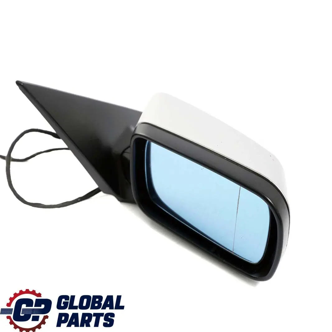 BMW 3 Series E46 Heated Outside Right O/S Wing Mirror Titansilber Silver 354