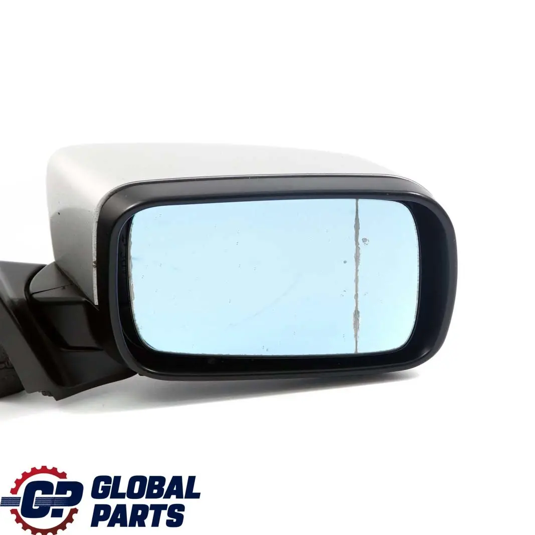 BMW 3 Series 1 E46 Heated Outside Right O/S Wing Mirror Titansilber Silver 354