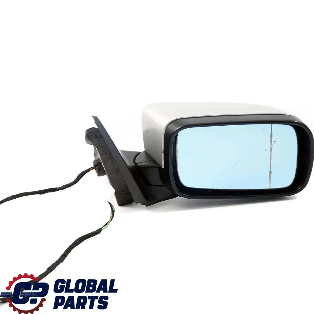 BMW 3 Series 1 E46 Heated Outside Right O/S Wing Mirror Titansilber Silver 354