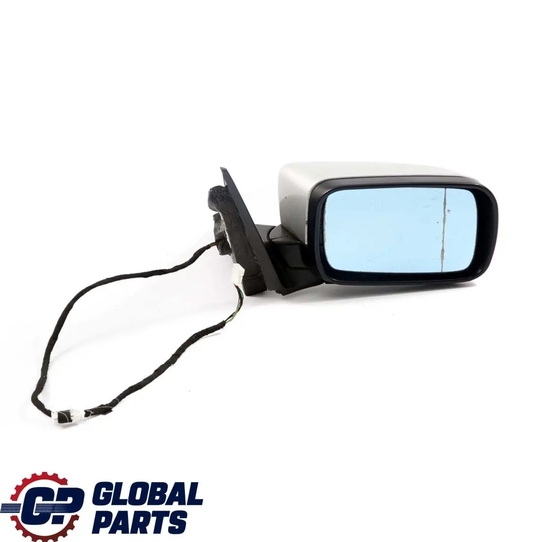 BMW 3 Series 1 E46 Heated Outside Right O/S Wing Mirror Titansilber Silver 354