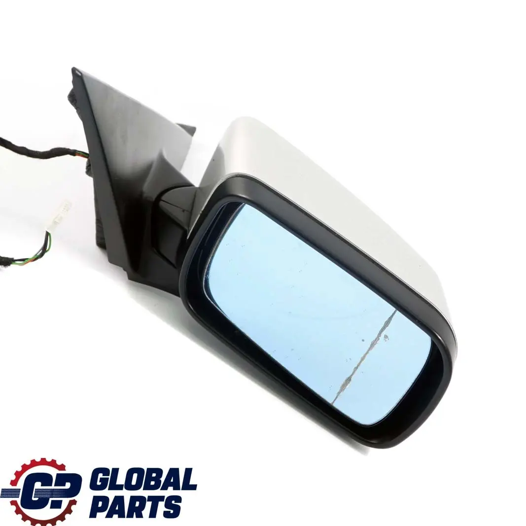 BMW 3 Series 1 E46 Heated Outside Right O/S Wing Mirror Titansilber Silver 354