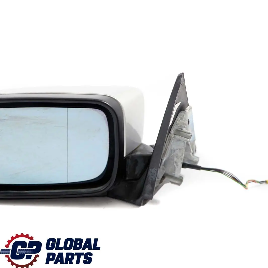 BMW 3 Series E46 Heated Left N/S Wing Mirror Titansilber Titanium Silver 354