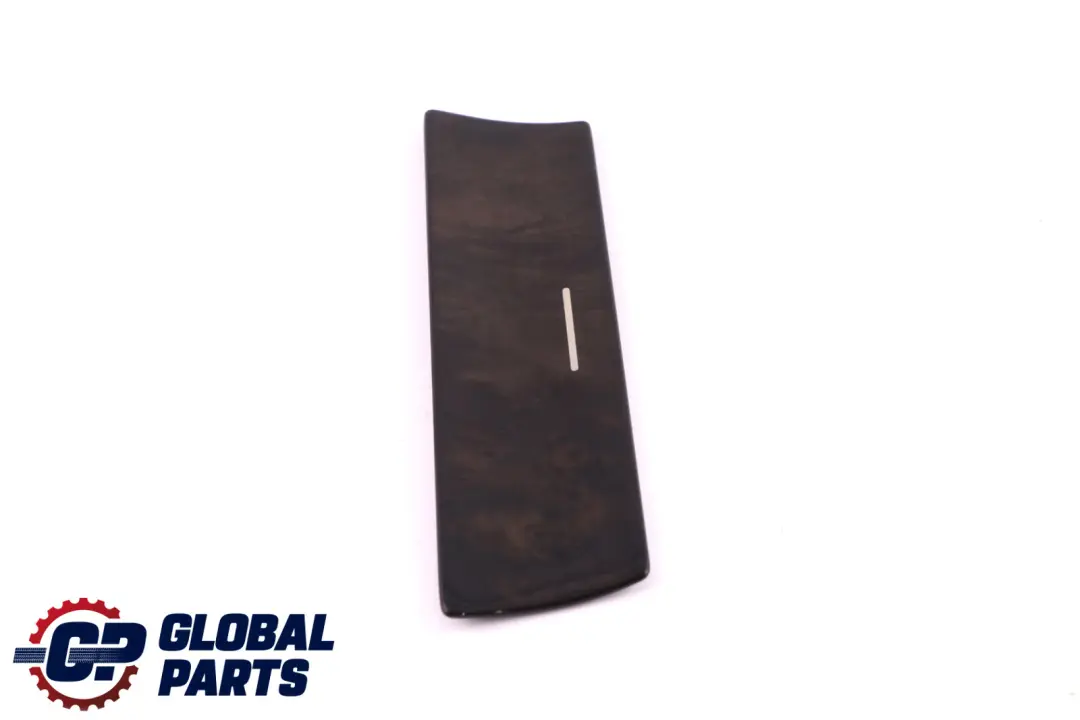 BMW X5 Series E53 Decor Trim Cover Centre Floor Console Poplar Wood Dunkel