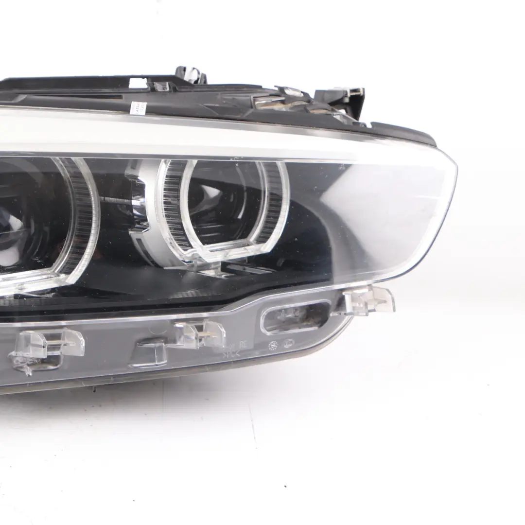 Headlamp BMW F20 F21 LCI Headlight AHL Adaptive Led Black Right O/S 7492628