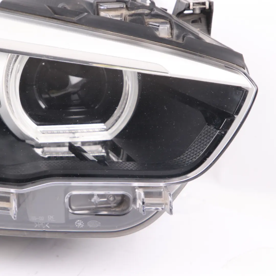 Headlamp BMW F20 F21 LCI Headlight AHL Adaptive Led Black Right O/S 7492628