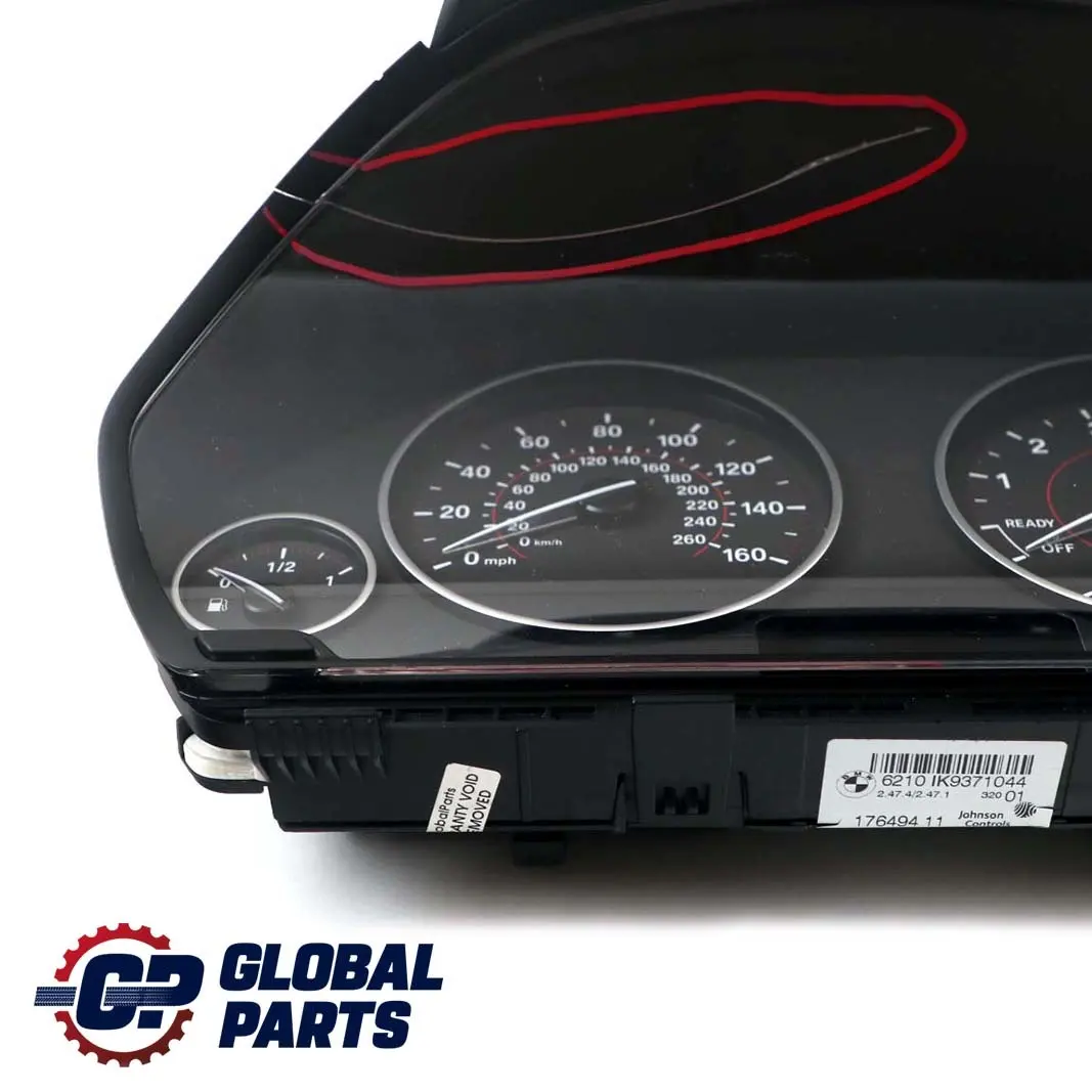 BMW 3 4 er F30 F31 F32 1 Instrument Cluster Speedo Clocks Automatic MPH 8718266