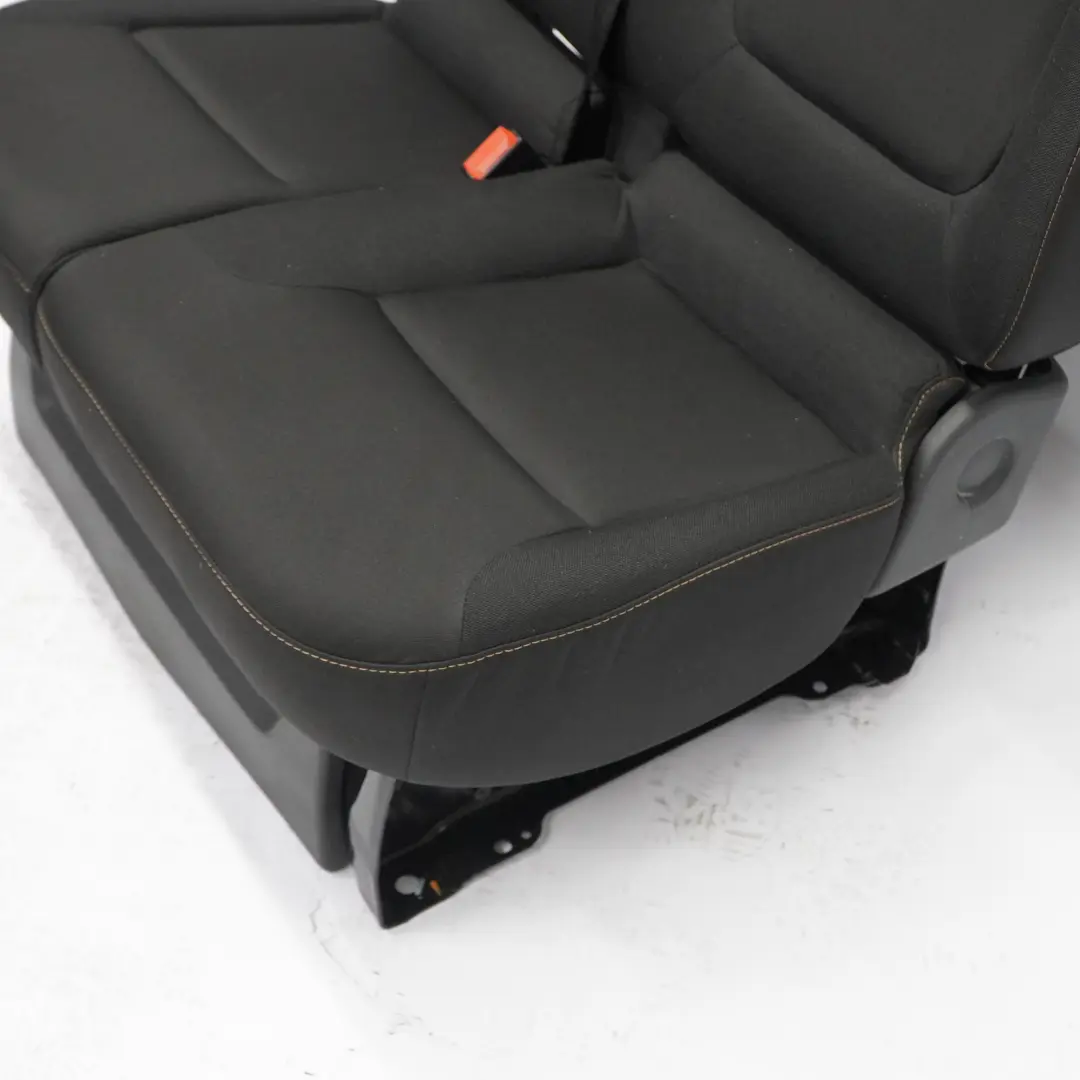 Front Seat Renault Trafic 3 Double Left N/S Cloth Black Interior Velvet Cloth