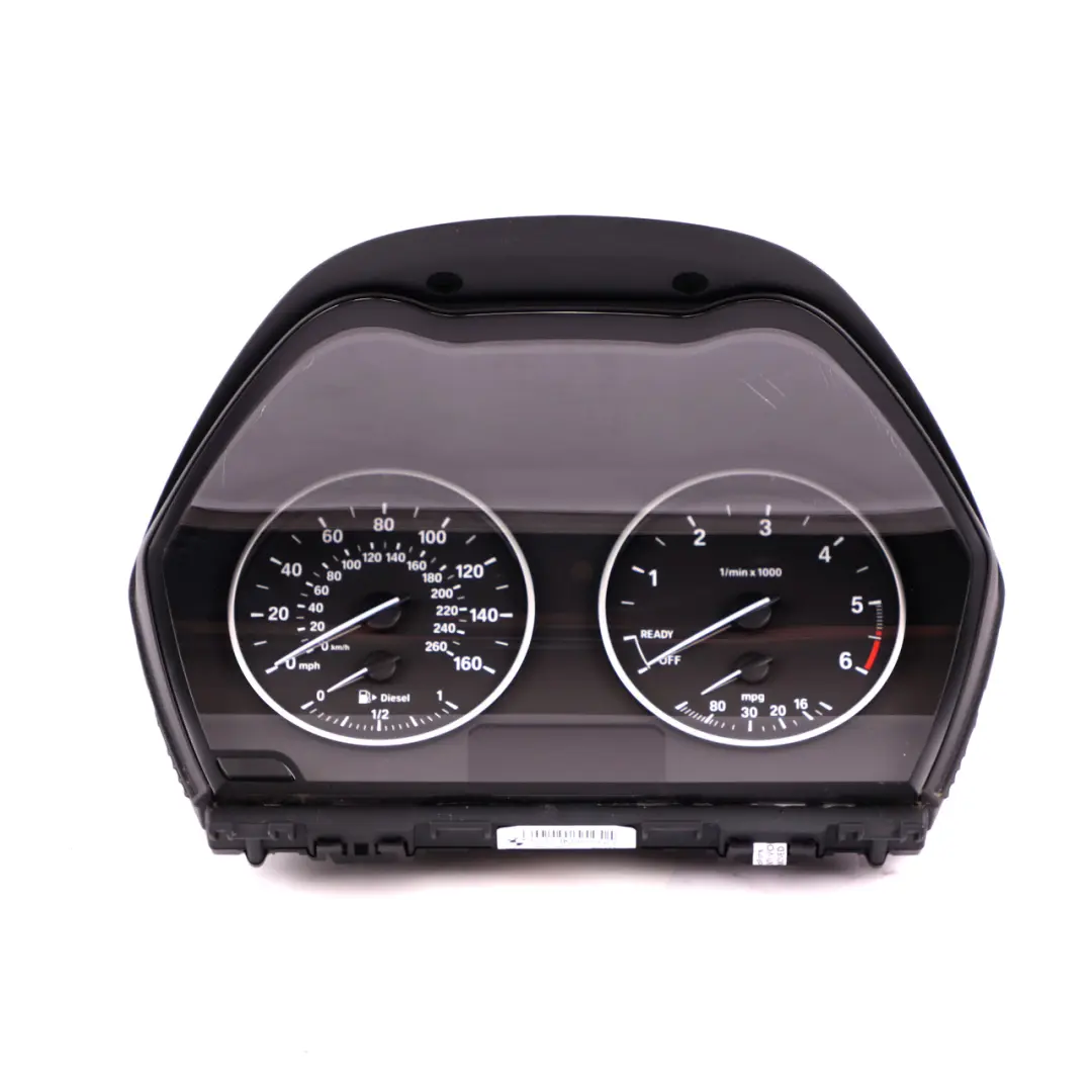 BMW 1 2 Series F20 F21 F45 Instrument Cluster Speedo Clocks MPH Manual 9295445