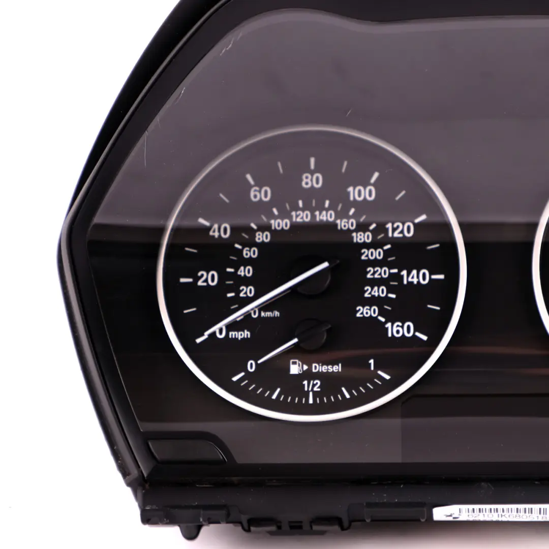 BMW 1 2 Series F20 F21 F45 Instrument Cluster Speedo Clocks MPH Manual 9295445