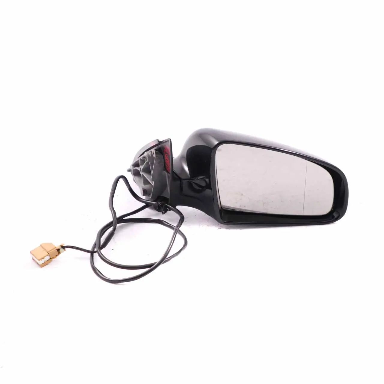 Audi A4 B7 Wing Mirror Right Door O/S Outside Brilliant Black - LY9B 8E2858532AA