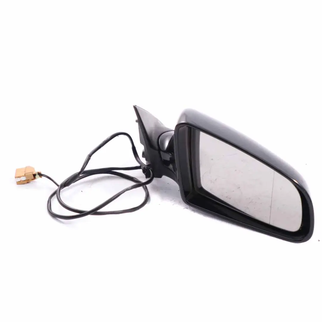 Audi A4 B7 Wing Mirror Right Door O/S Outside Brilliant Black - LY9B 8E2858532AA