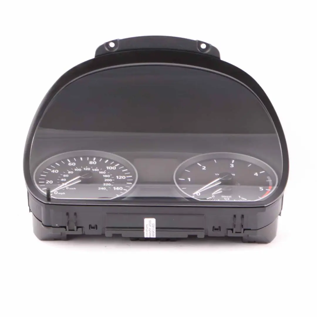 Instrument Cluster BMW E81 E87 E88 Diesel Speedo Meter Clocks Manual 9110196