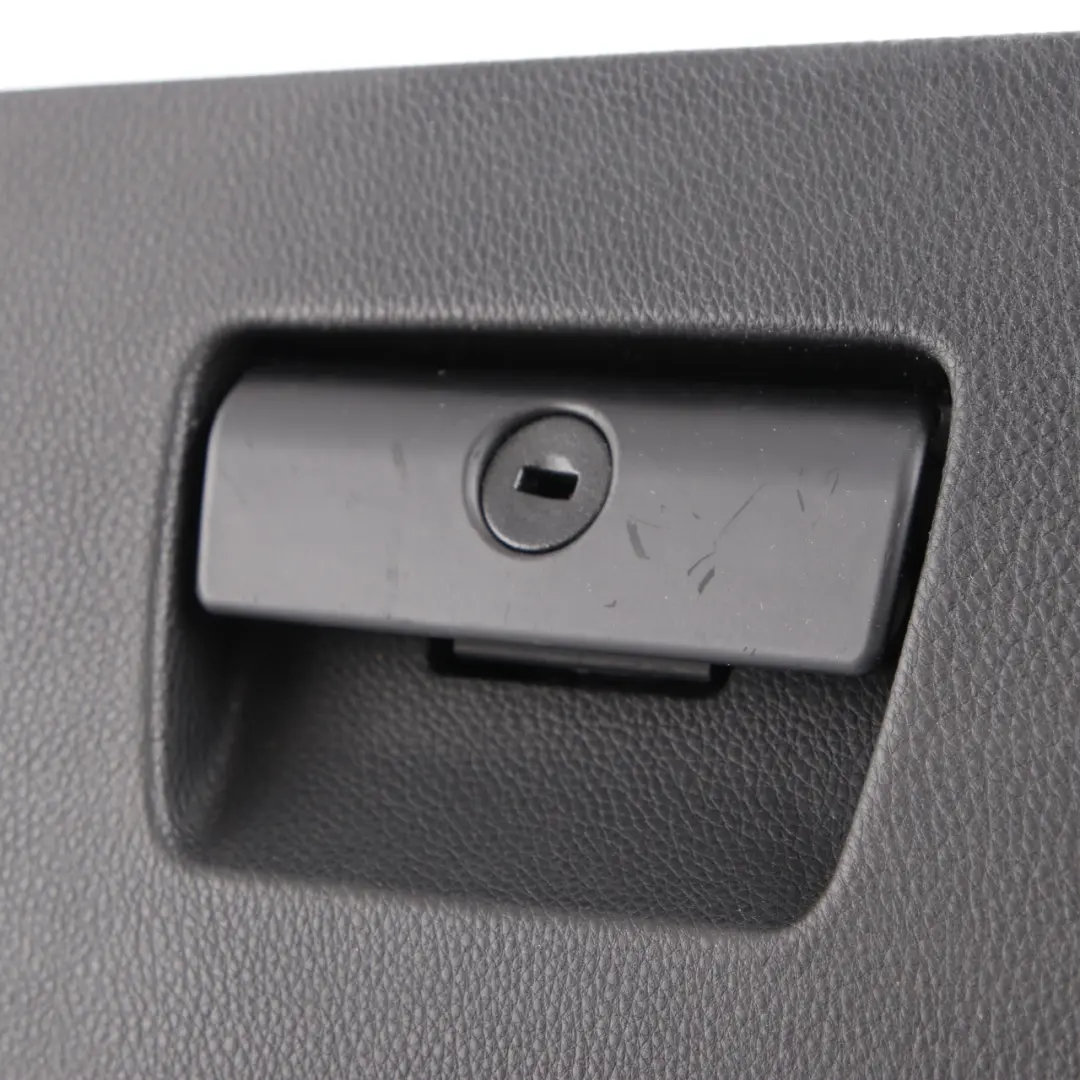 BMW E93 Glove Box Storage Front Panel Cover Glovebox Schwarz Black 9110551