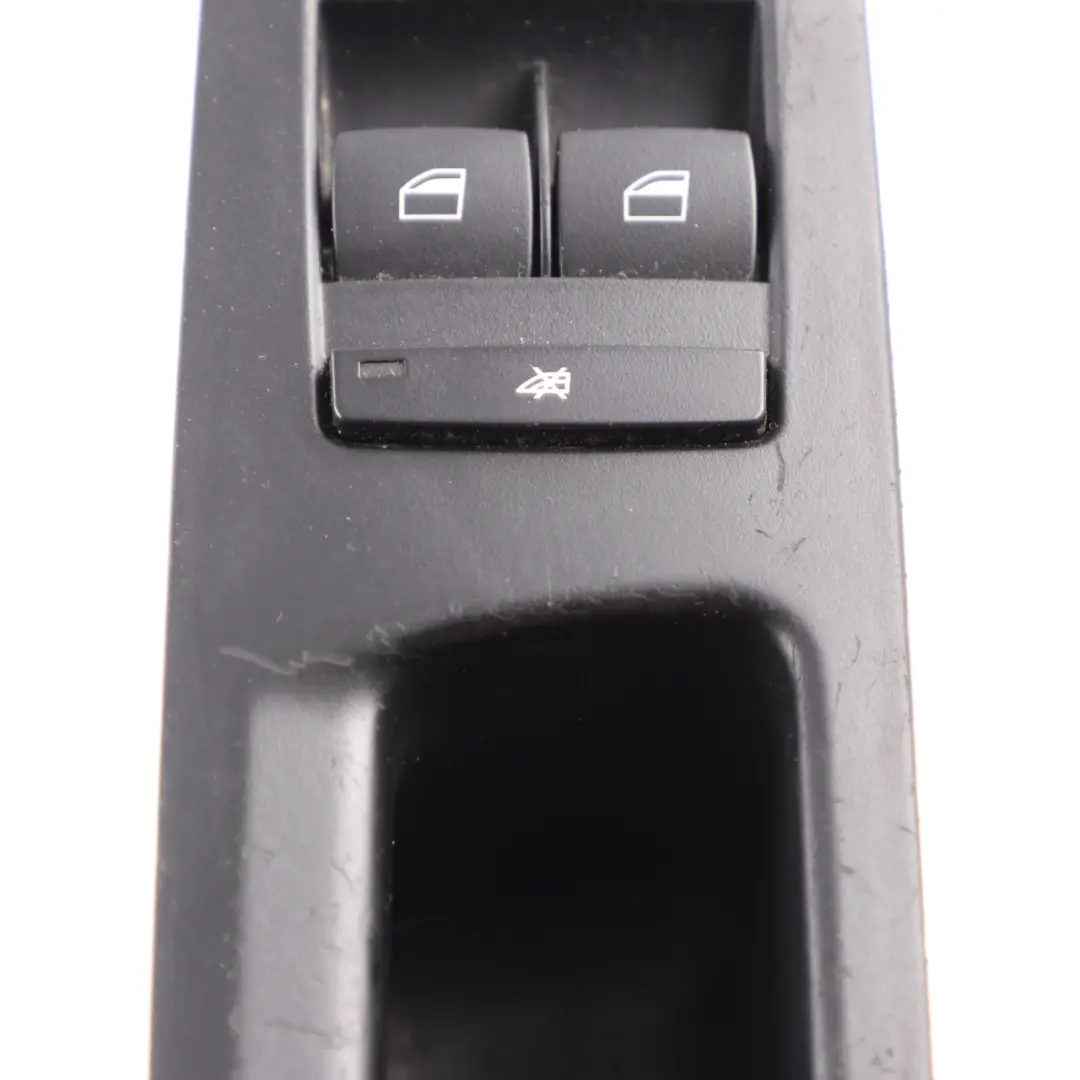 BMW E60 E61 LCI Window Lifter Switch Right Driver's Side O/S Black Trim 9122110