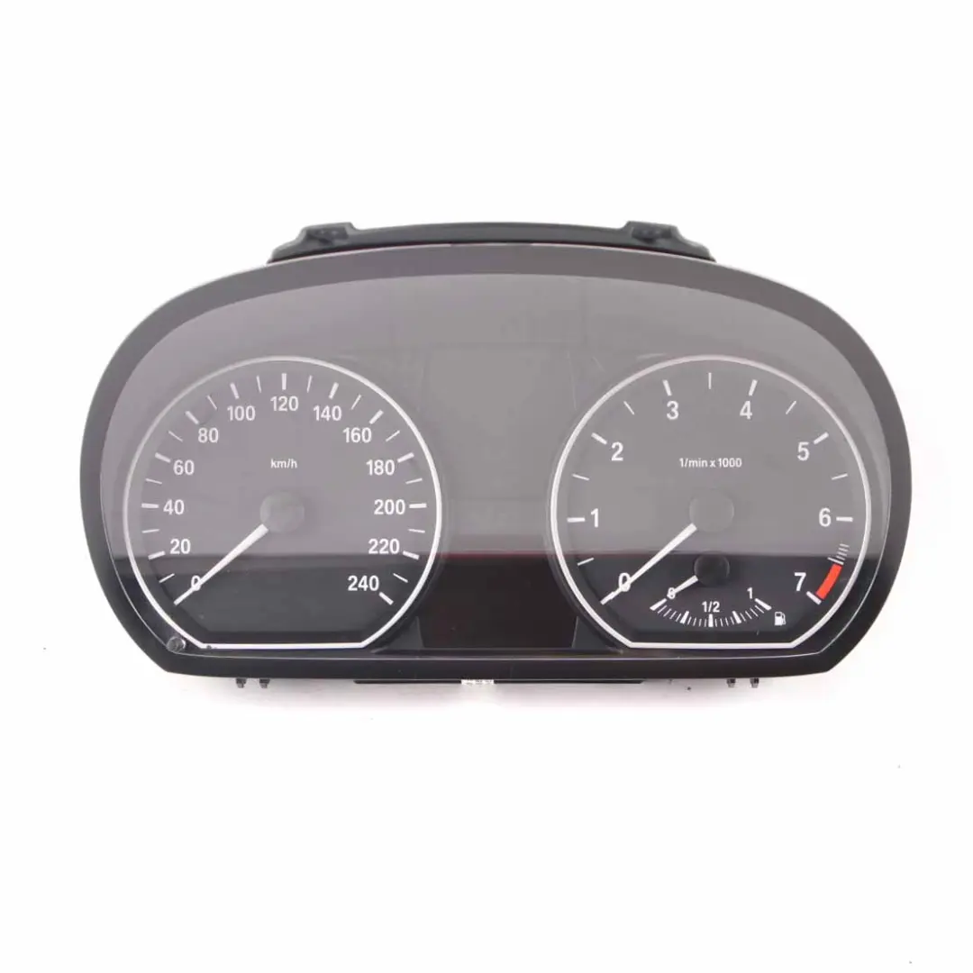 Speedo Clocks BMW E81 E82 E87 E88 Petrol Instruments MPH Manual 9122587