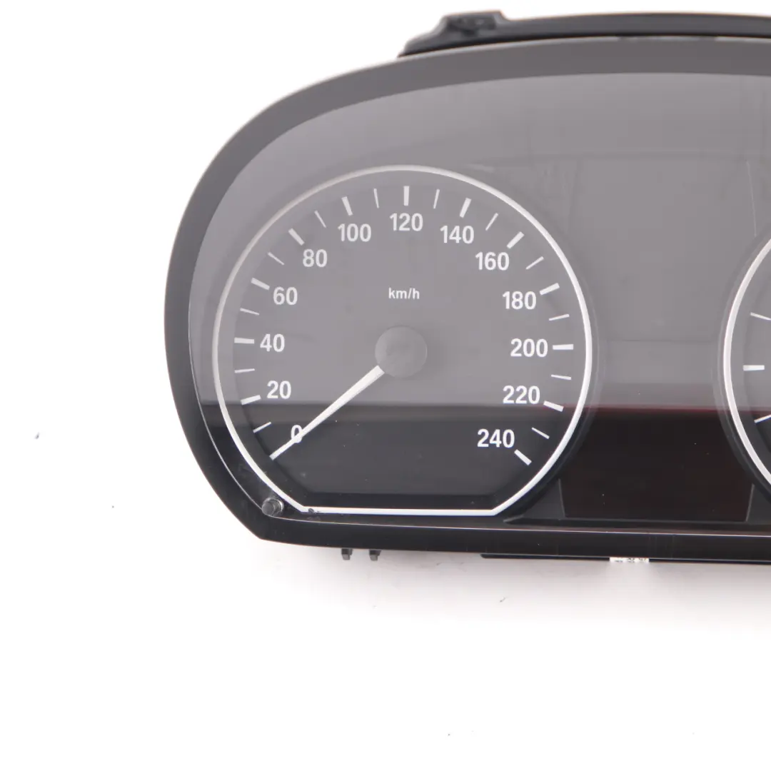 Speedo Clocks BMW E81 E82 E87 E88 Petrol Instruments MPH Manual 9122587