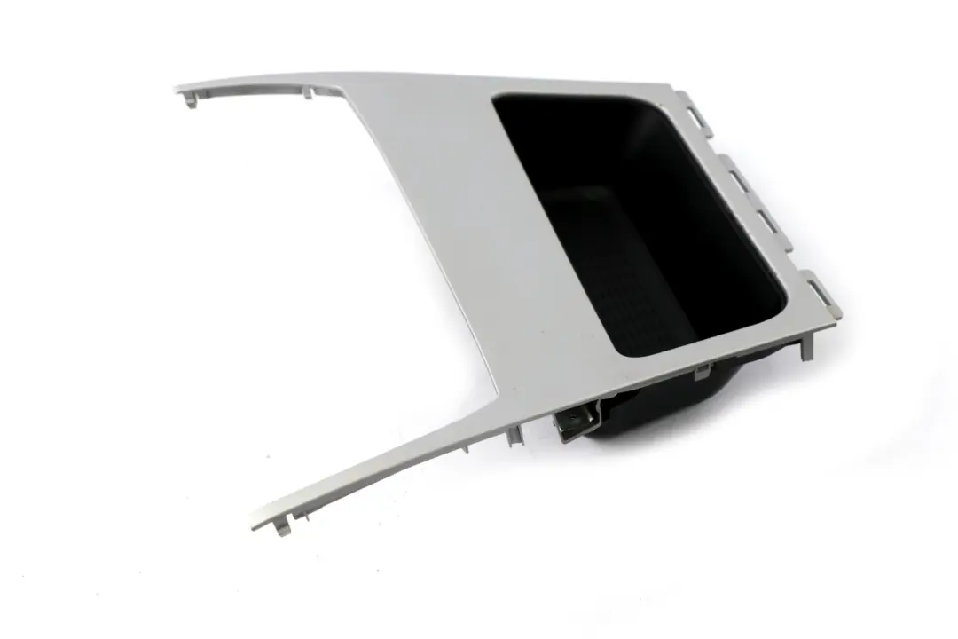 BMW 1 Series E81 E87 LCI E88 Trim Storage Centre Console Light Titanium Silver