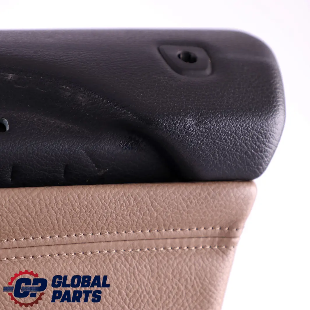 BMW X5 Series E70 Front Right O/S Door Card Lining Fabric Leather Nevada Camel