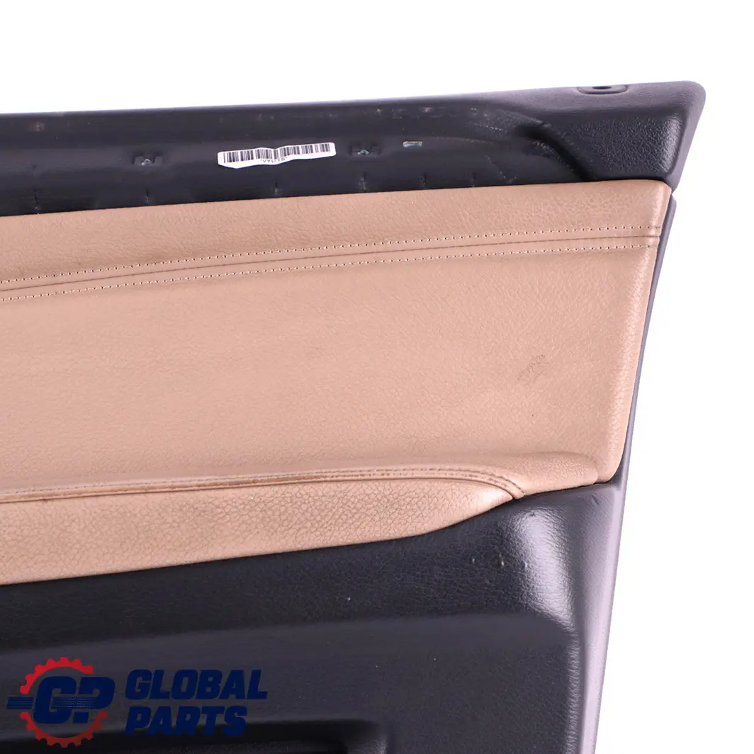 BMW X5 Series E70 Front Right O/S Door Card Lining Fabric Leather Nevada Camel