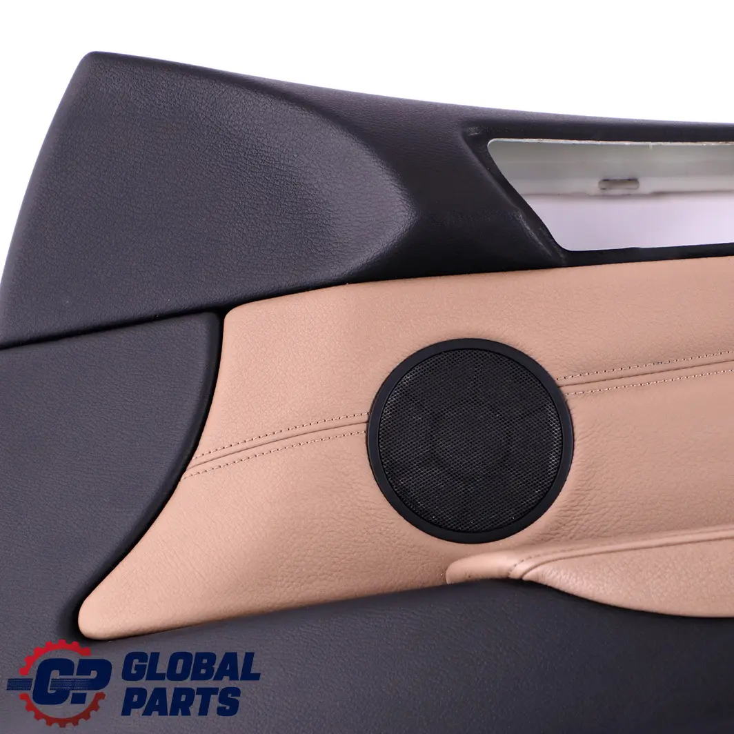 BMW X5 Series E70 Front Right O/S Door Card Lining Fabric Leather Nevada Camel