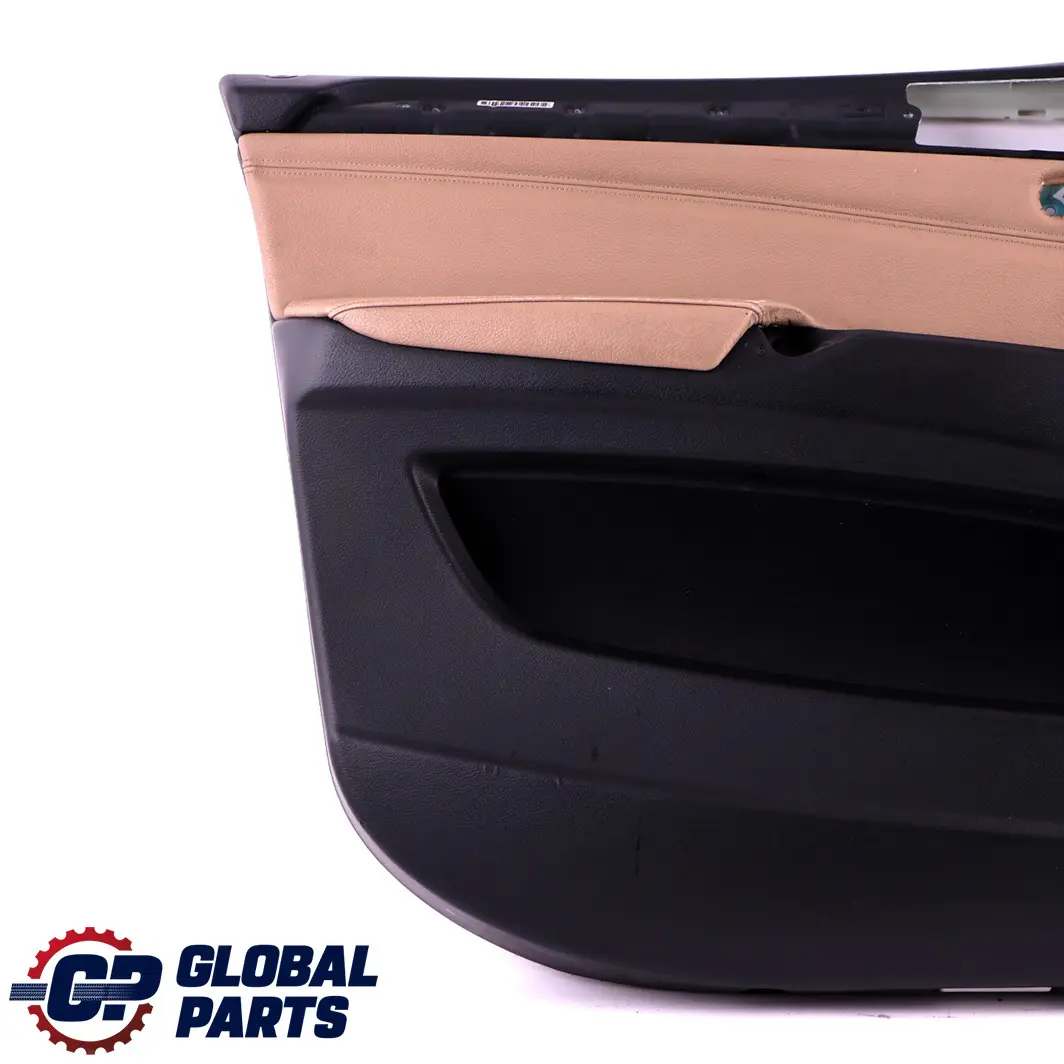 BMW X5 Series E70 Front Left N/S Door Card Lining Fabric Leather Nevada Camel