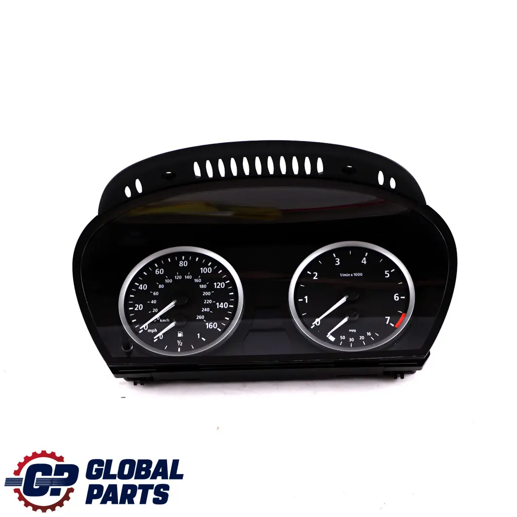 BMW 5 E60 E61 Instrument Cluster Speedo Clocks Petrol MPH Automatic 9135246