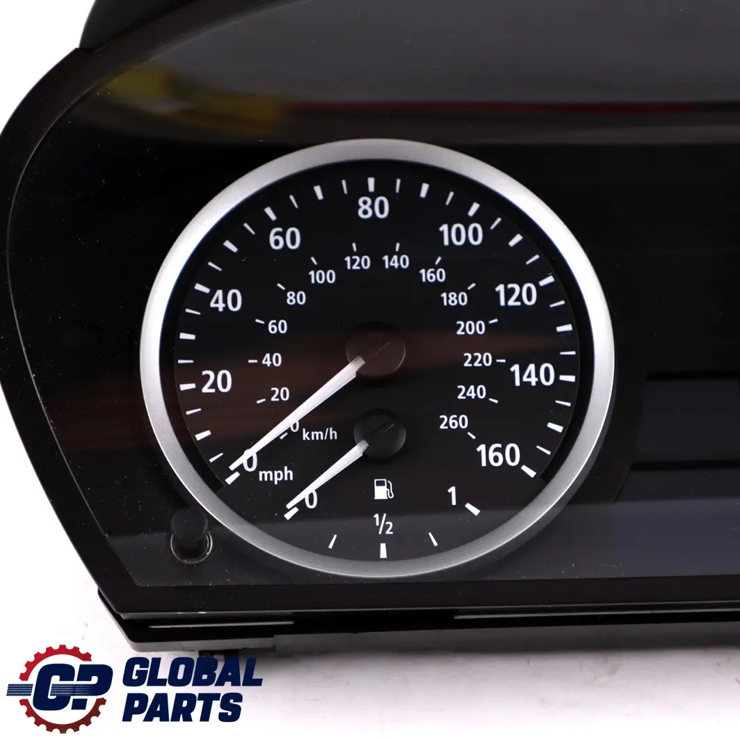 BMW 5 E60 E61 Instrument Cluster Speedo Clocks Petrol MPH Automatic 9135246