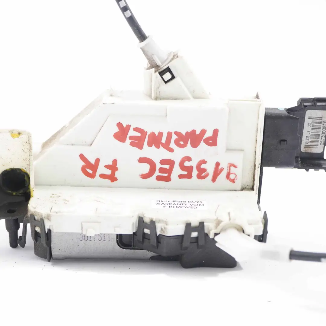 Door Lock Citroen Berlingo Peugeot Partner Front Right O/S Mechanism 9135EC