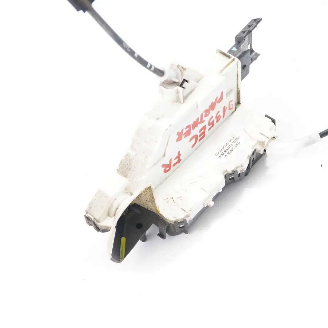 Door Lock Citroen Berlingo Peugeot Partner Front Right O/S Mechanism 9135EC