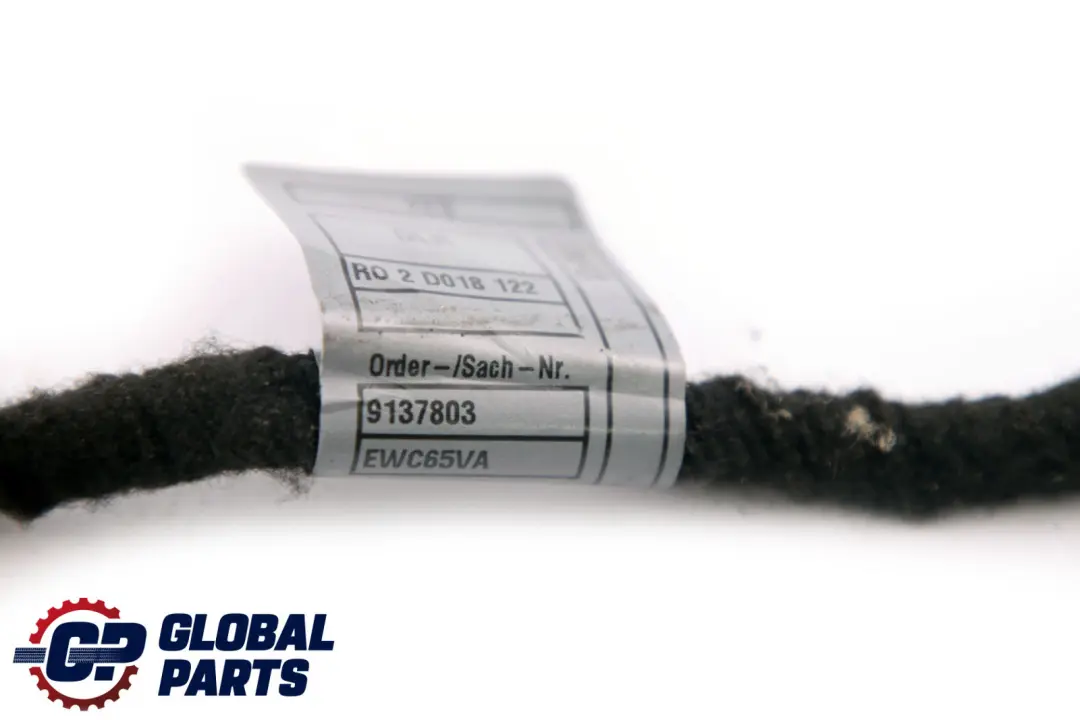 BMW MINI Cooper R55 R56 R57 R58 R59 Driver's Door Wiring Cable 9137803