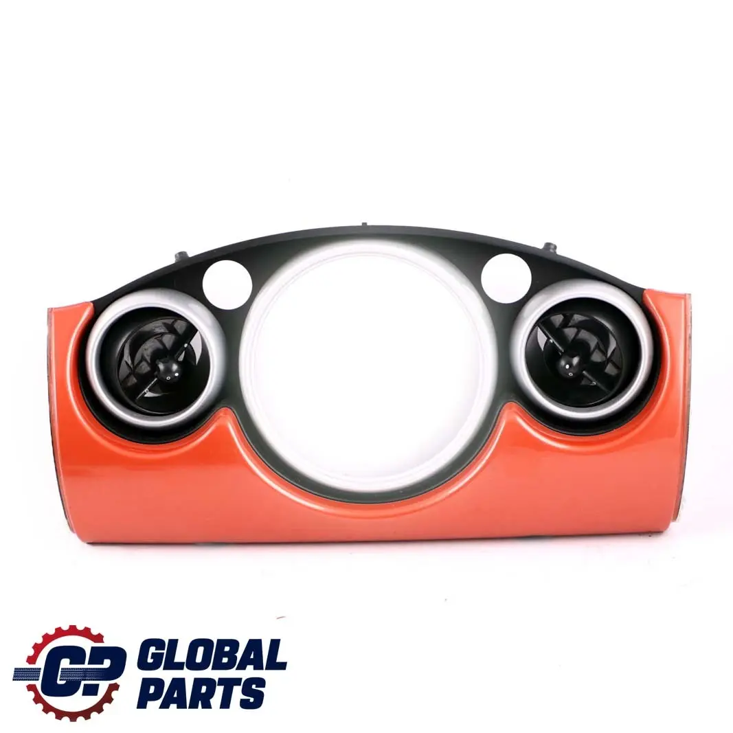 BMW Mini Cooper One R52 Set Dash Dashboard Panel Trim Strip Cover Hot Orange