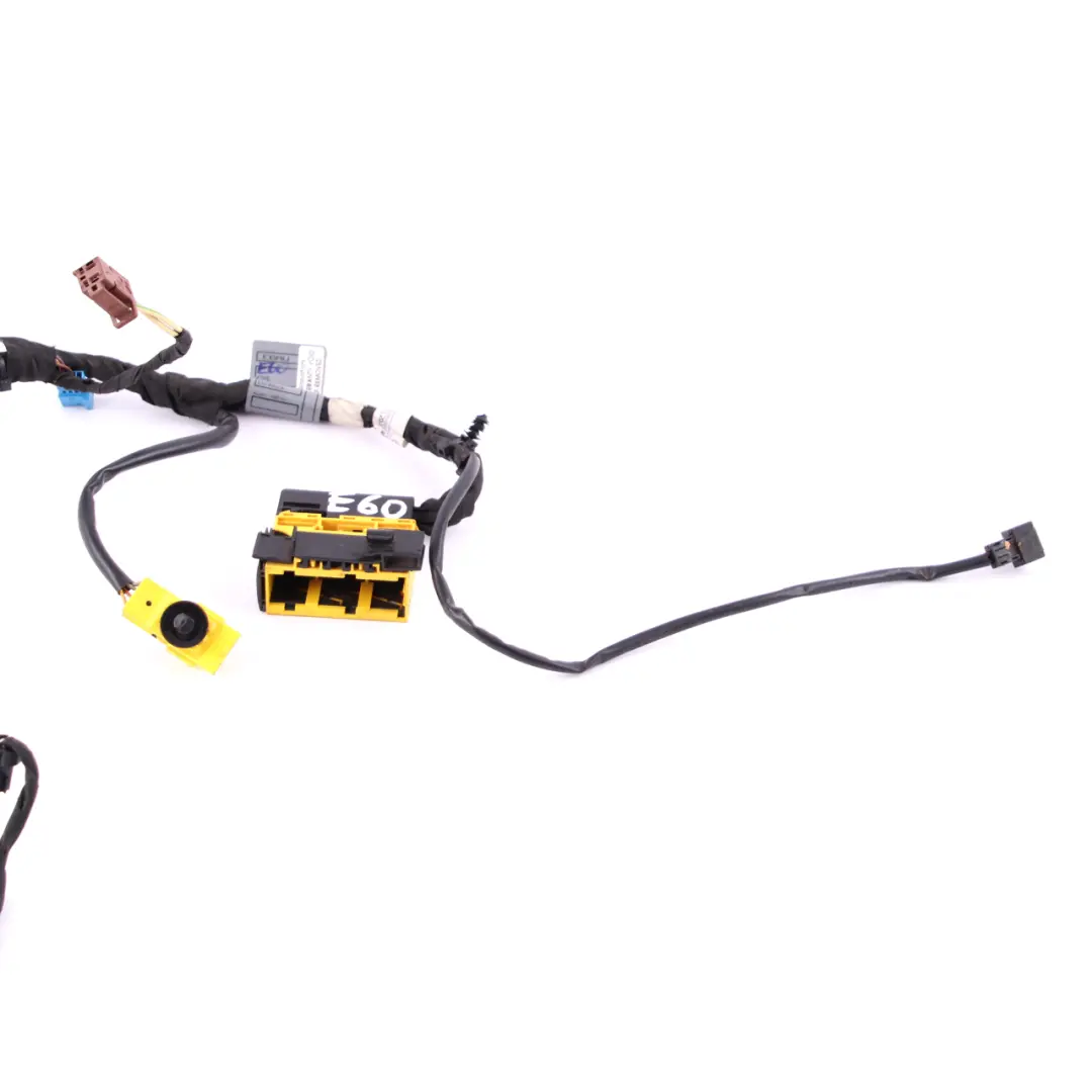 BMW 5 E60 E61 Front Left Door Wiring Loom Harness Passenger Side 9142918