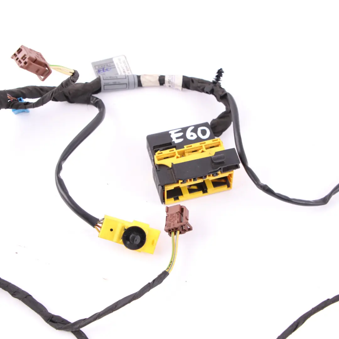 BMW 5 E60 E61 Front Left Door Wiring Loom Harness Passenger Side 9142918
