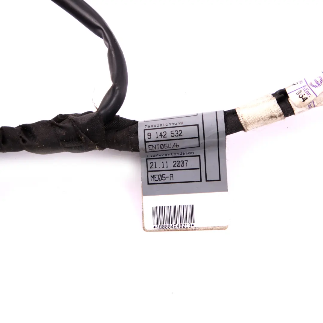 BMW 5 E60 E61 Front Left Door Wiring Loom Harness Passenger Side 9142918