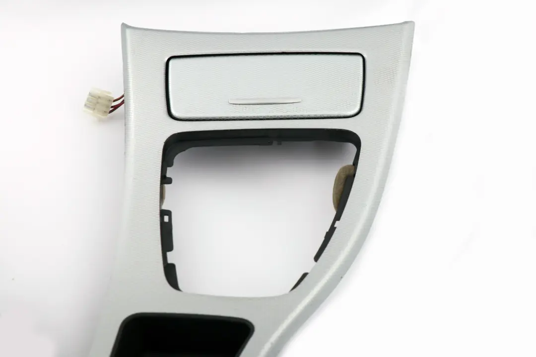 BMW 3 Series 1 E90 Set Cover Dash Trim Strip I Drive Aluminium Glacier Silber