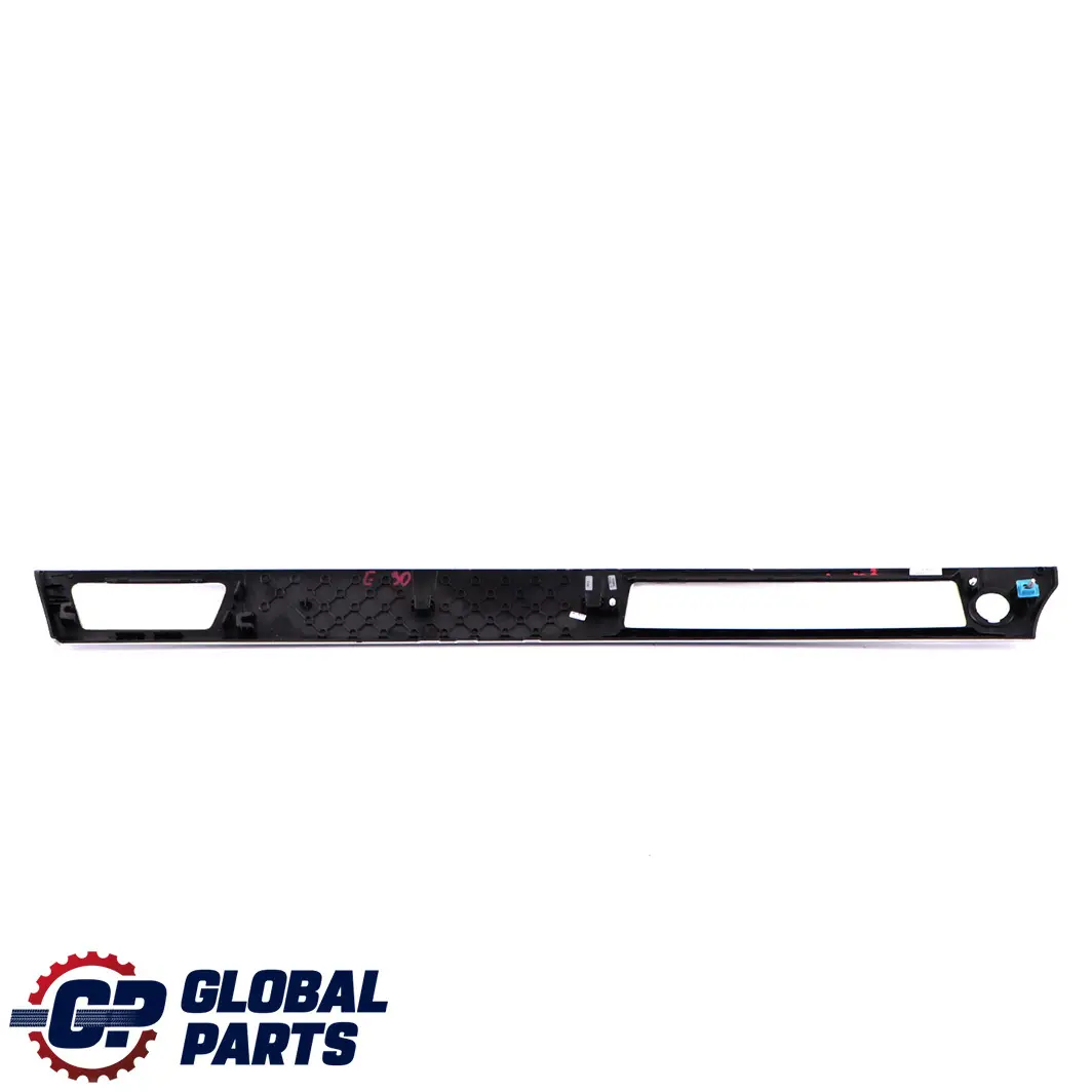 BMW 3 Series E90 Cover Trim Strip Dashboard Aluminium Left N/S Glacier Silber