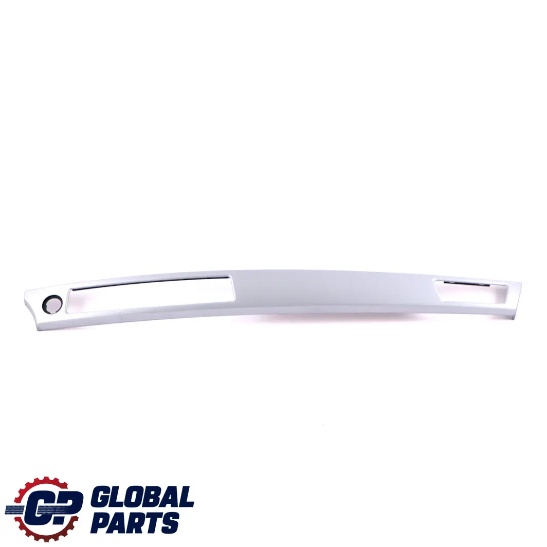 BMW 3 Series E90 Cover Trim Strip Dashboard Aluminium Left N/S Glacier Silber