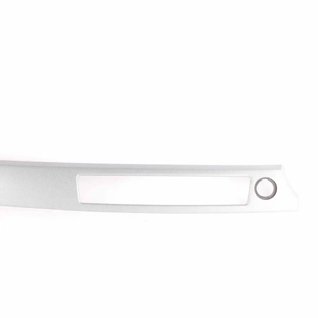 BMW 3 Series E90 Cover Trim Dashboard Aluminium Left N/S Glacier Silber Silver