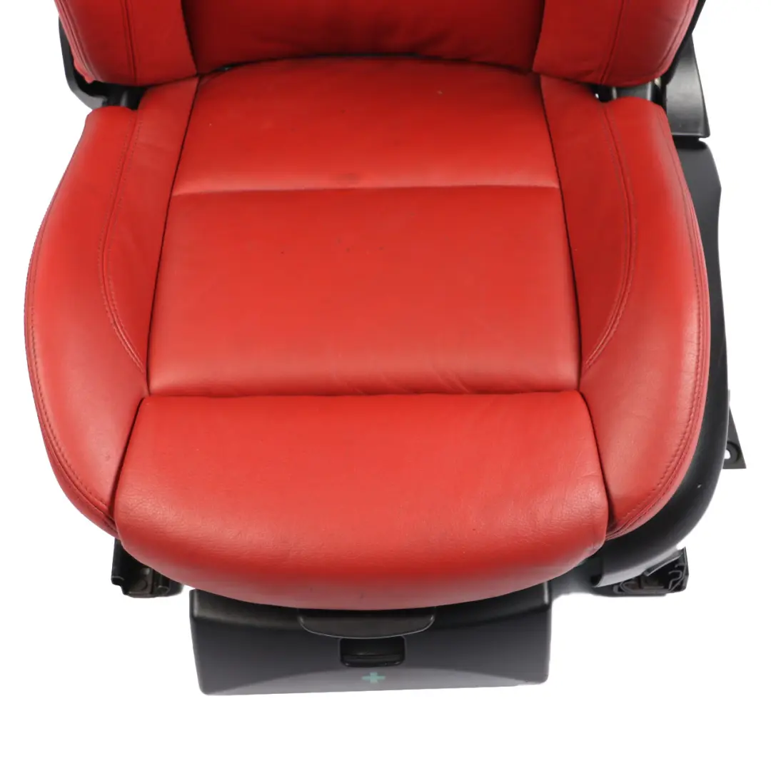 Front Seat BMW E93 Convertible Sport Heated Korall-Red Leather Left N/S Memory