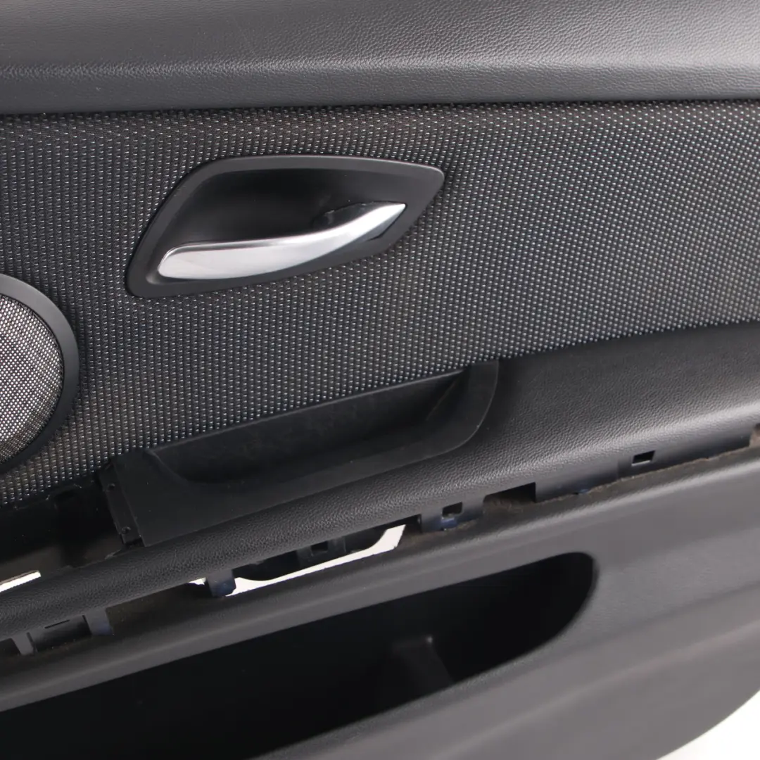 BMW 3 Series E90 E91 M Sport Alcantara Front Right O/S Door Card Blue Shadow