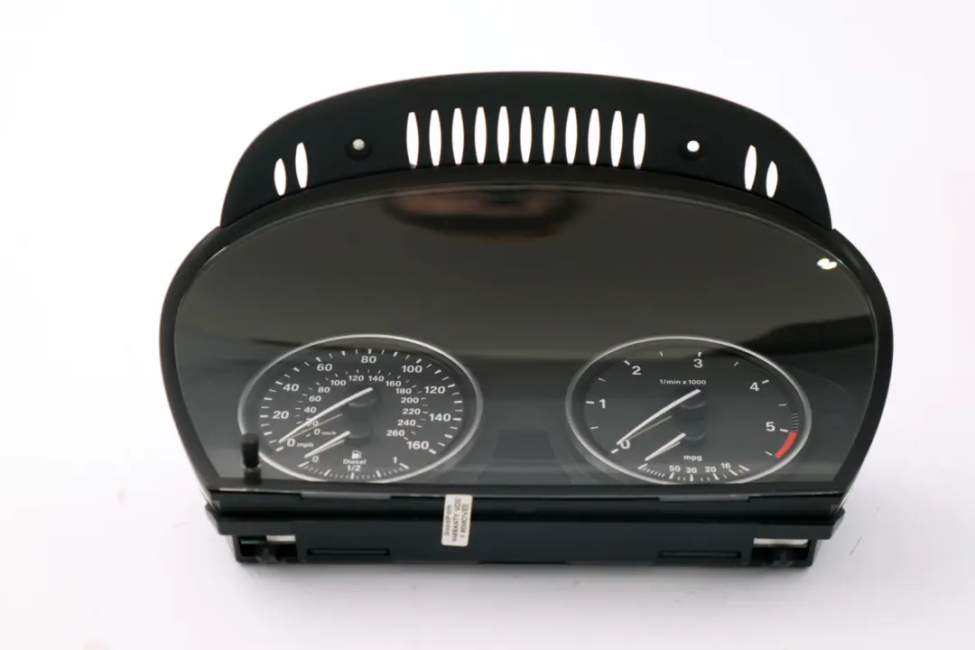 BMW 5 Series E60 E61 LCI Instrument Cluster Clocks Speedo Manual Diesel 9153756