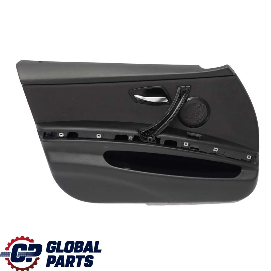 BMW 3 E90 E91 Door Card Trim Panel Front Left N/S Cloth Anthracite