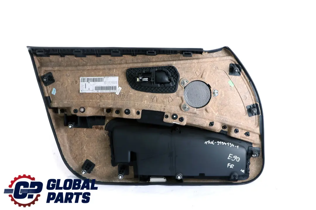 BMW 3 Series E90 E91 1 Door Card Trim Panel Front Right O/S Cloth Anthracite
