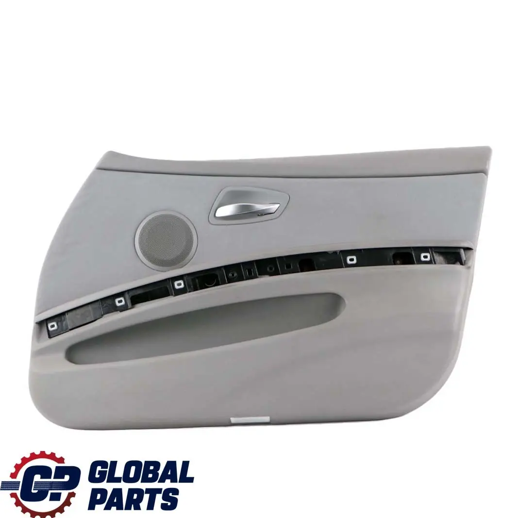 BMW 3 SERIES E90 E91 Grey Cloth Door Card Trim Panel Front Right Driver Side O/S